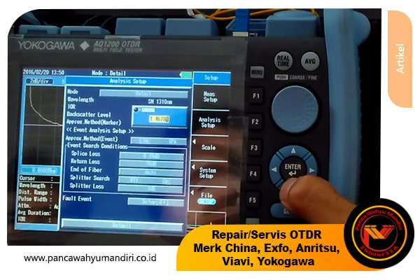 repair/servis otdr merk china