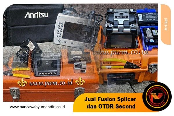 jual fusion splicer dan otdr second