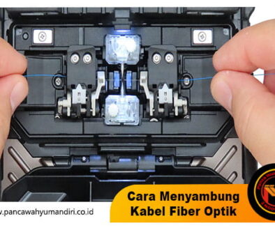 cara menyambung kabel fiber optik