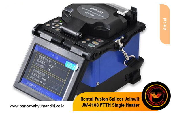 Rental Fusion Splicer Joinwit JW-4108 FTTH Single Heater
